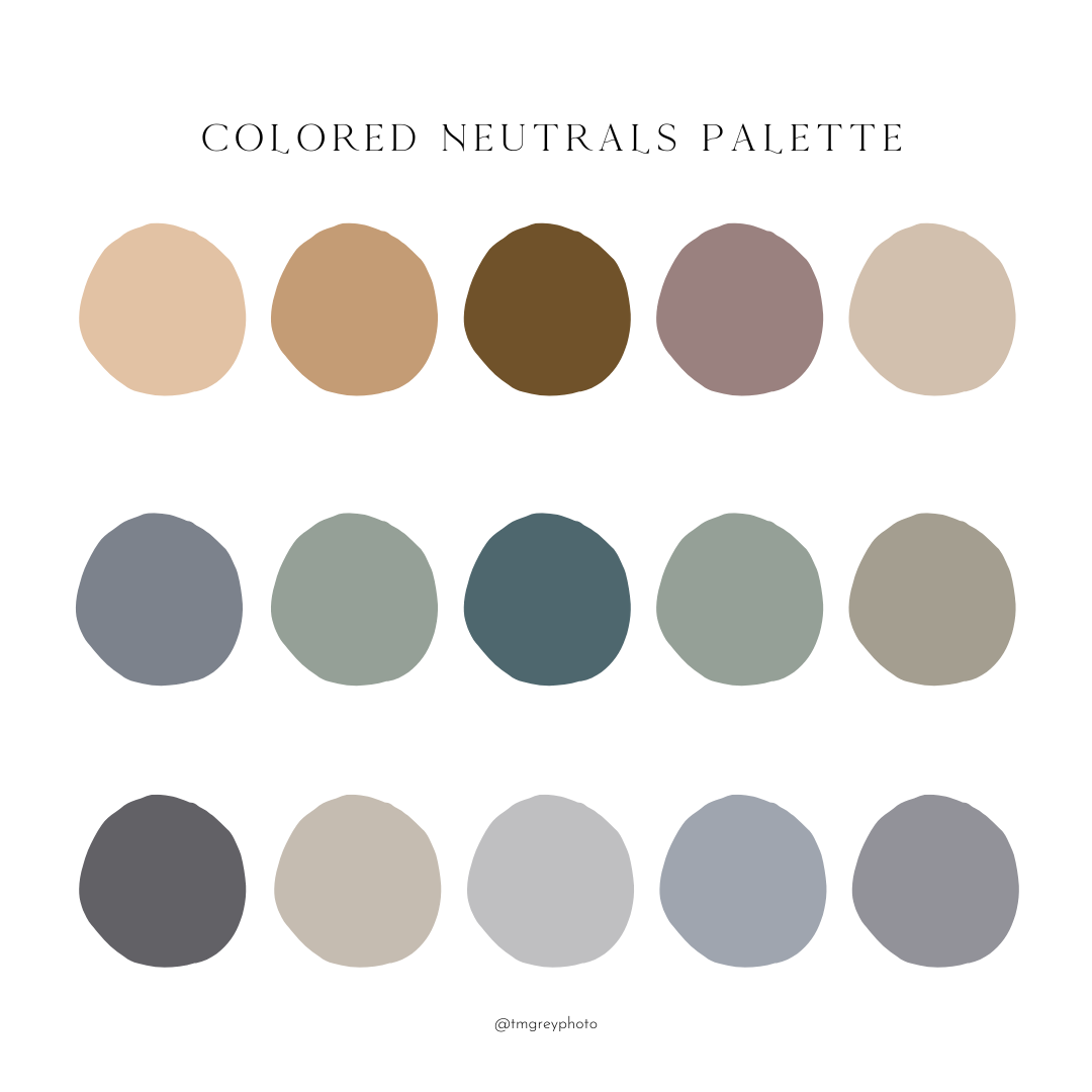 Picking the Best Color Palettes for Photos - TM Grey Photo